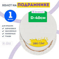 Без бренда «Холст Две картинки круглый 40 см на подрамнике» в Саратове в интернет-магазине  Без бренда «Холст Две картинки круглый 40 см на подрамнике» в Саратове