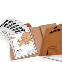 Без бренда «Скретч-карта мира стирающаяся. Карта путешествий» в Саратове