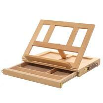 Без бренда «Коробка 10 шт.: Мольберт Две картинки этюдный ящик, настольный, хлопушка 30 см» в Саратове