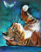 Без бренда «Котенок играет пером» в Саратове