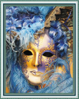 Без бренда «Красочная маскарадная маска в цветах» в Саратове