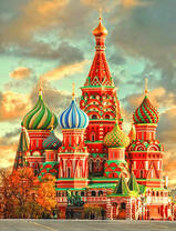 Собор Блаженного Василия в городе Москве