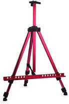 Без бренда «Металлический мольберт тренога в чехле, телескопический, красный» в Саратове
