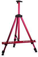 Без бренда «Коробка 25 шт.: Металлический мольберт тренога в чехле, телескопический, красный» в Саратове