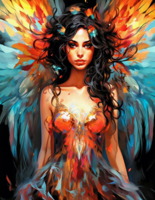 Без бренда «Девушка в ярком костюме в стиле фэнтези» в Саратове в интернет-магазине Без бренда «Девушка в ярком костюме в стиле фэнтези» в Саратове